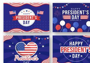 19 Happy Presidents Day Illustration
