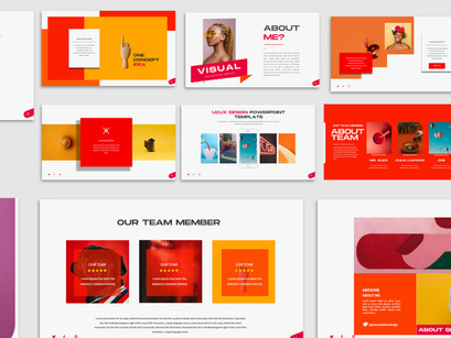 Visual - PowerPoint Template