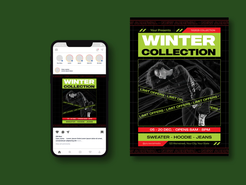 Winter Collection Flyer