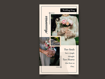 Wedding Social Media Post Template preview picture