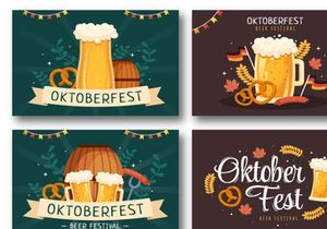 15 Oktoberfest Beer Festival Illustration