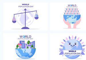 15 World Population Day Illustration