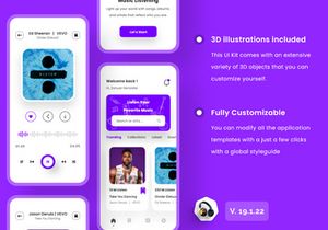 Music Streaming App Design