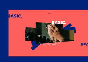 BASIC-Keynote Media Kit Templates