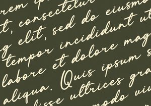 Challing - Romantic Calligraphy Font