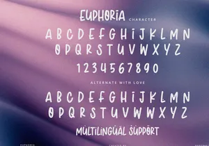 Euphoria - Display Font