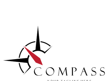 compass icon isolated on background.modern flat compass pictogram,business,marketing,internet concept.trendy simple vector symbol for websitedesign or button to mobile app.logo illustration. preview picture