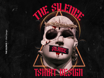 The Silence - Graphic T-Shirt Design preview picture
