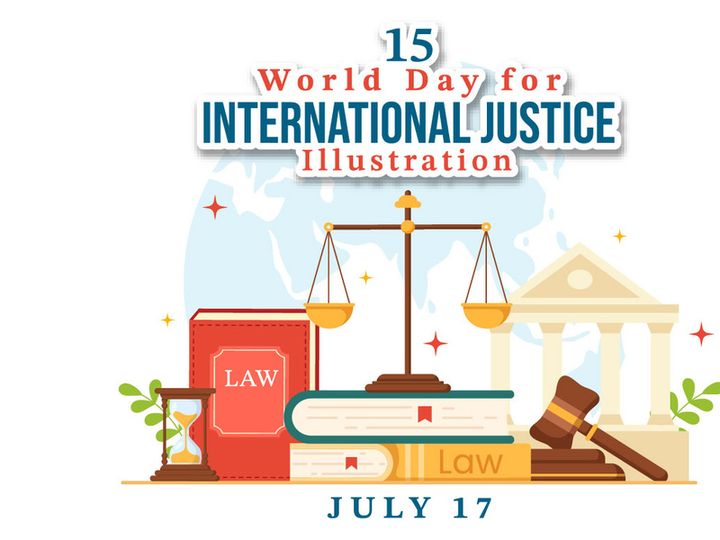 15 World Day for International Justice Illustration