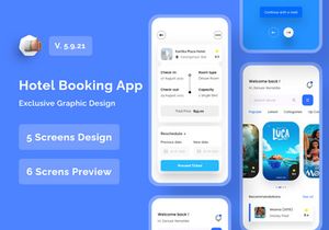 Hotel Booking App Design