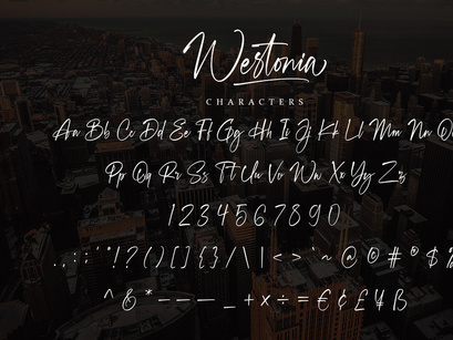 Westonia - Signature Font