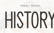History - Cute Handwritten Font