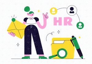 10 Human Resources Illustration