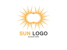 Sun logo vector