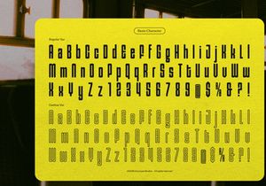 Gerebong | Condensed Sans Serif