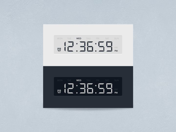 Digitial Clock Widget
