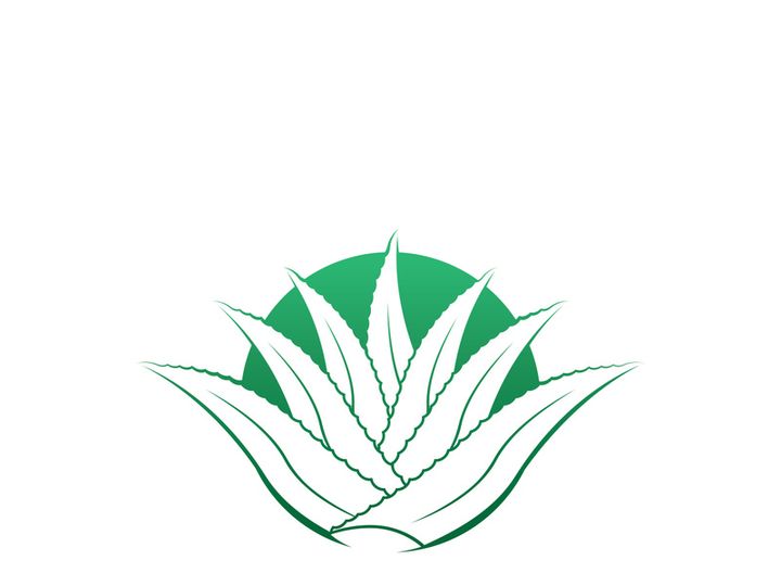 Aloe Vera logo icon design symbol beauty skin care