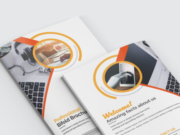 Professional Bi-fold Brochure Template preview picture