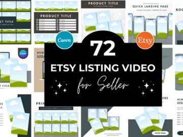 72 Etsy Listing Video preview picture