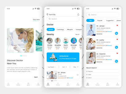 Doctor Finder Mobile Apps