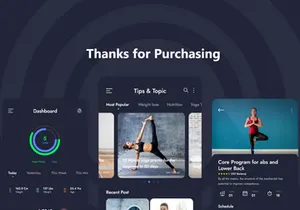 Yogaa - Fitness Apps Ui Kit