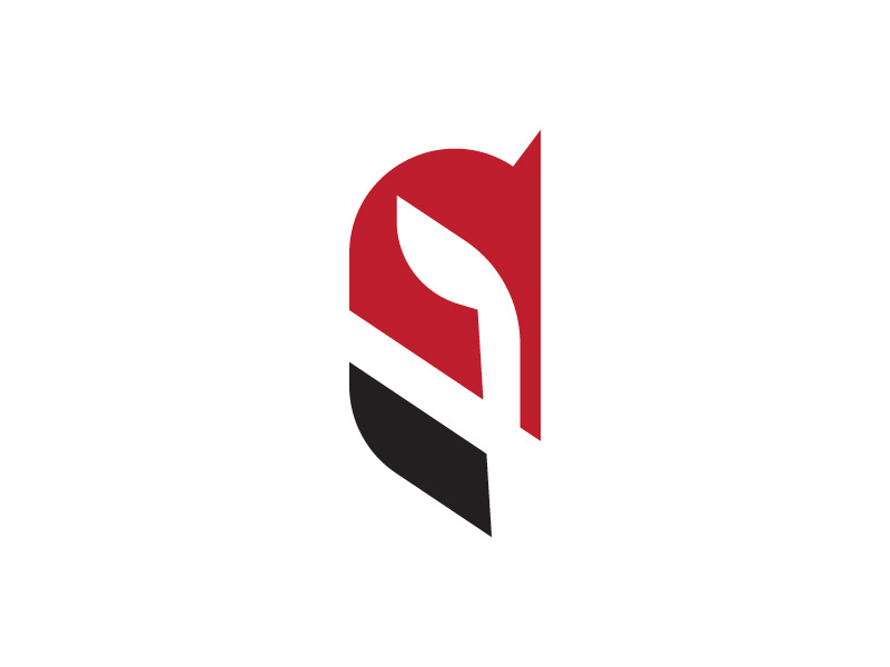 Spartan helmet icon illustration design