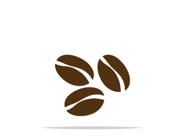 Coffee bean logo for cafe, business, label. preview picture