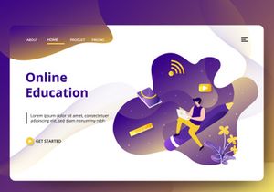 Education Online Vol 2 sets Illustration
