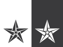 Star icon template vector illustration design