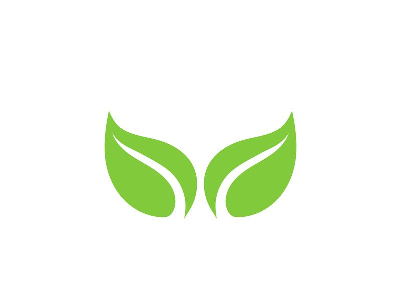 green leaf ecology nature element vector