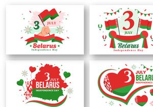 12 Belarus Independence Day Illustration