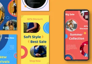 Ellipse Fashion Instagram Template