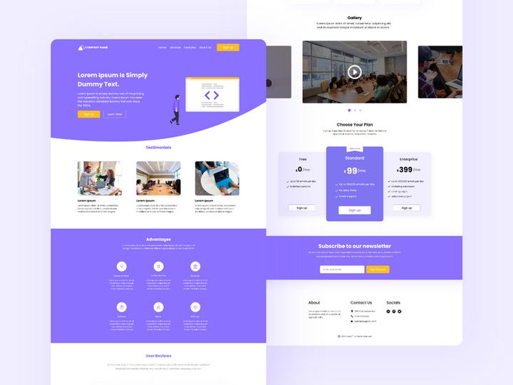 JoJo Landing Page