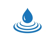 Water drop Logo illustration