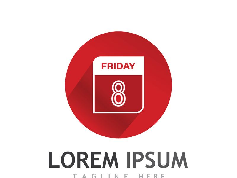 Calendar logo design.