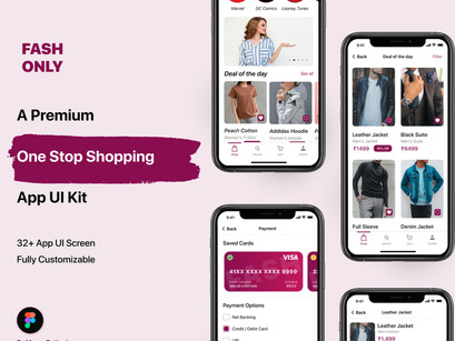 Fashion E-Commerce Mobile UI Kit