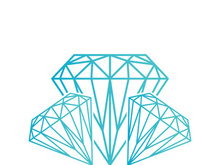 Diamond logo template vector icon illustration design