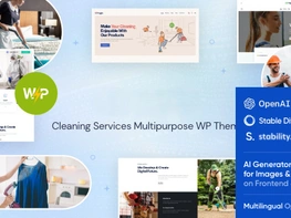 SpotlessDesign - Cleaning Services Multipurpose WordPress Theme v2.1.2 preview picture