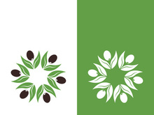 olive icon vector illustration design template