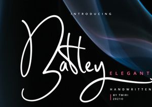 Batley Elegant Handwritten Font