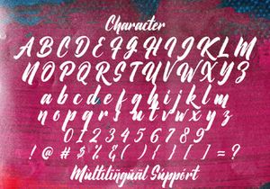 Bethany Kibang - Bold Script Font