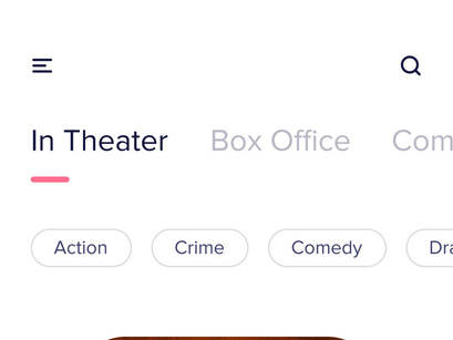 Movie Mobile App Design