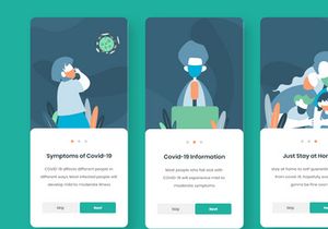 Onboarding Care Covid19 App