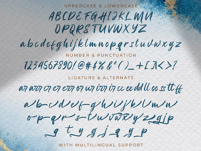 Higuey Matteo - Textured Brush Font