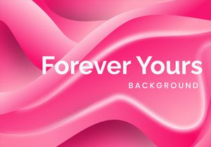Valentine's Wavy Background