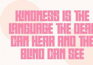 Kindness - Modern Sans Display Font