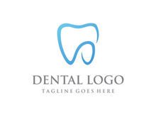 Dental abstract logo. Dental Health, dental care and dental clinic. Logo for health, dentist and clinic.