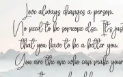 Background Signature Font