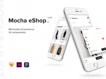 eShop Mobile App UI Kit preview picture
