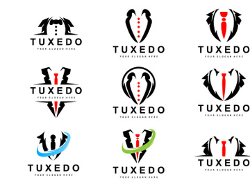 Tuxedo logo, Suit And Tie Vector preview picture